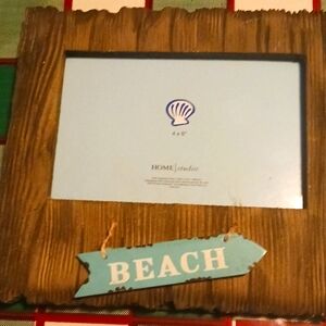 Home Studio Wooden "beach" 4x6" frame